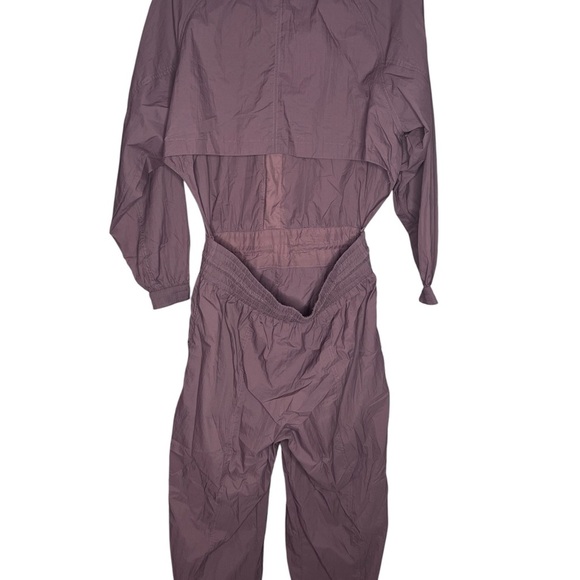Alicia Keys x Athleta Utility Windbreaker Style Jumpsuit in Purple Size 12 - Picture 4 of 5